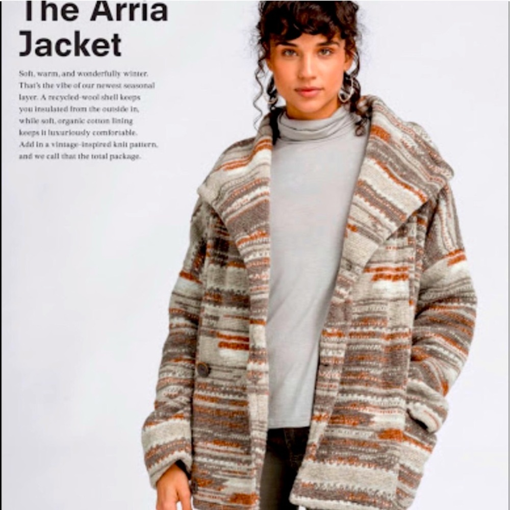Prana Arria jacket. Small. Guc
